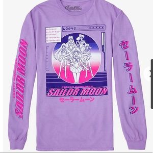 *SOLD* Sailor Moon Katakana Long Sleeve T-Shirt